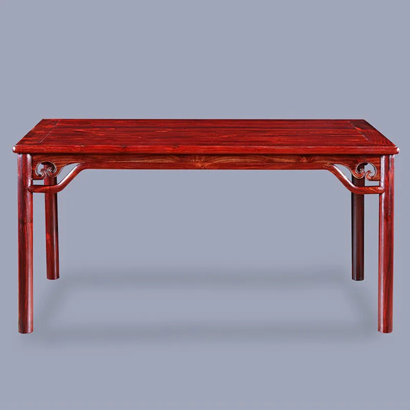 African rosewood lobular 7 piece tea tables and chairs combined blood Tan mahogany furniture chair table space crown |