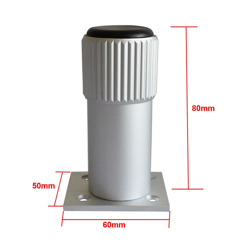 4 шт. алюминиевые подшипники для мебели 80 мм|cabinet casters|furniture castersadjustable casters |