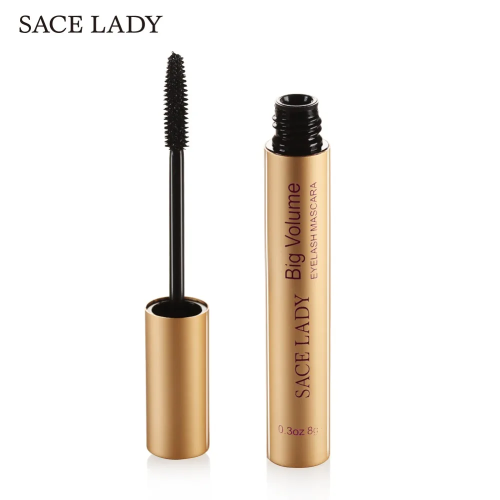 SACE LADY тушь для ресниц длина удлинение закрученные накладные ресницы черные ресницы Rimel Макияж Объем натуральная ресница косметика