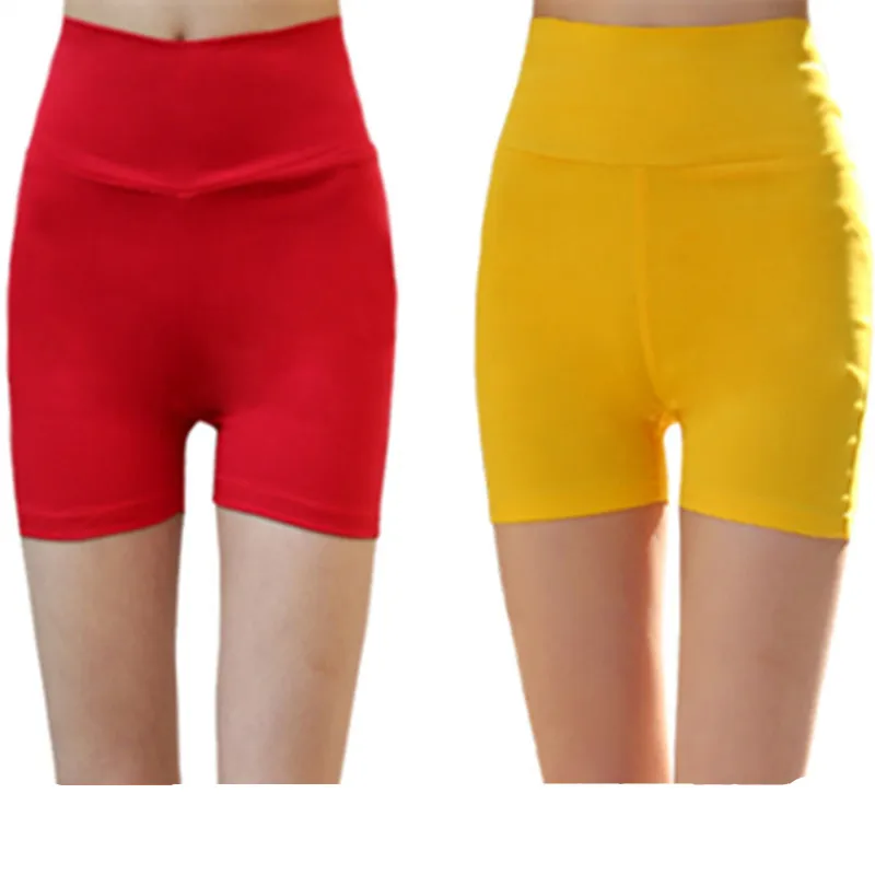 Женские эластичные шорты летние из эластичного материала Прямая поставка с