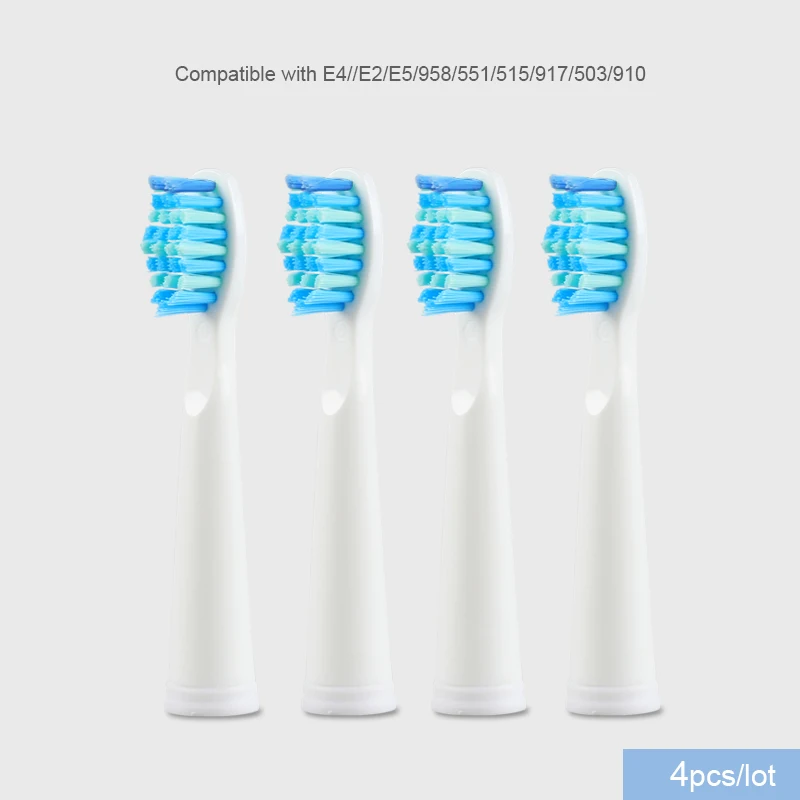 brush heads Электрическая зубная щетка для взрослых, звуковая зубная щетка, водонепроницаемая, смарт-чип, головка зубной щетки, батарея, зубная щетка, автоматическая, лучший подарок - Цвет: brush heads