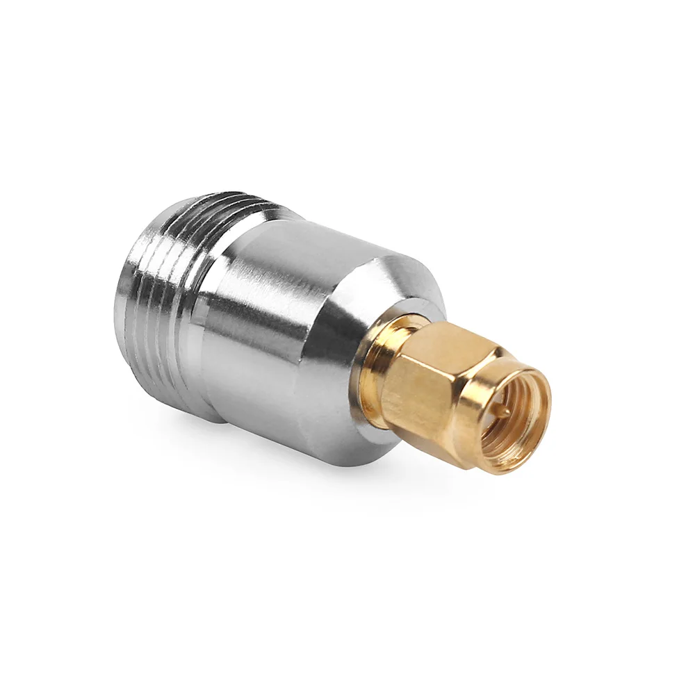 RF коаксиальный адаптер N гнездовой разъем к SMA штекеру преобразователь прямой