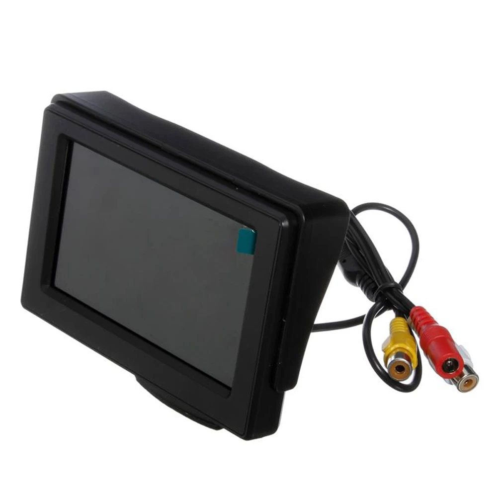 18 автомобильный радиоприемник 2.4g Беспроводная 2ch видео 4 3 &quotСкладная Tft Lcd