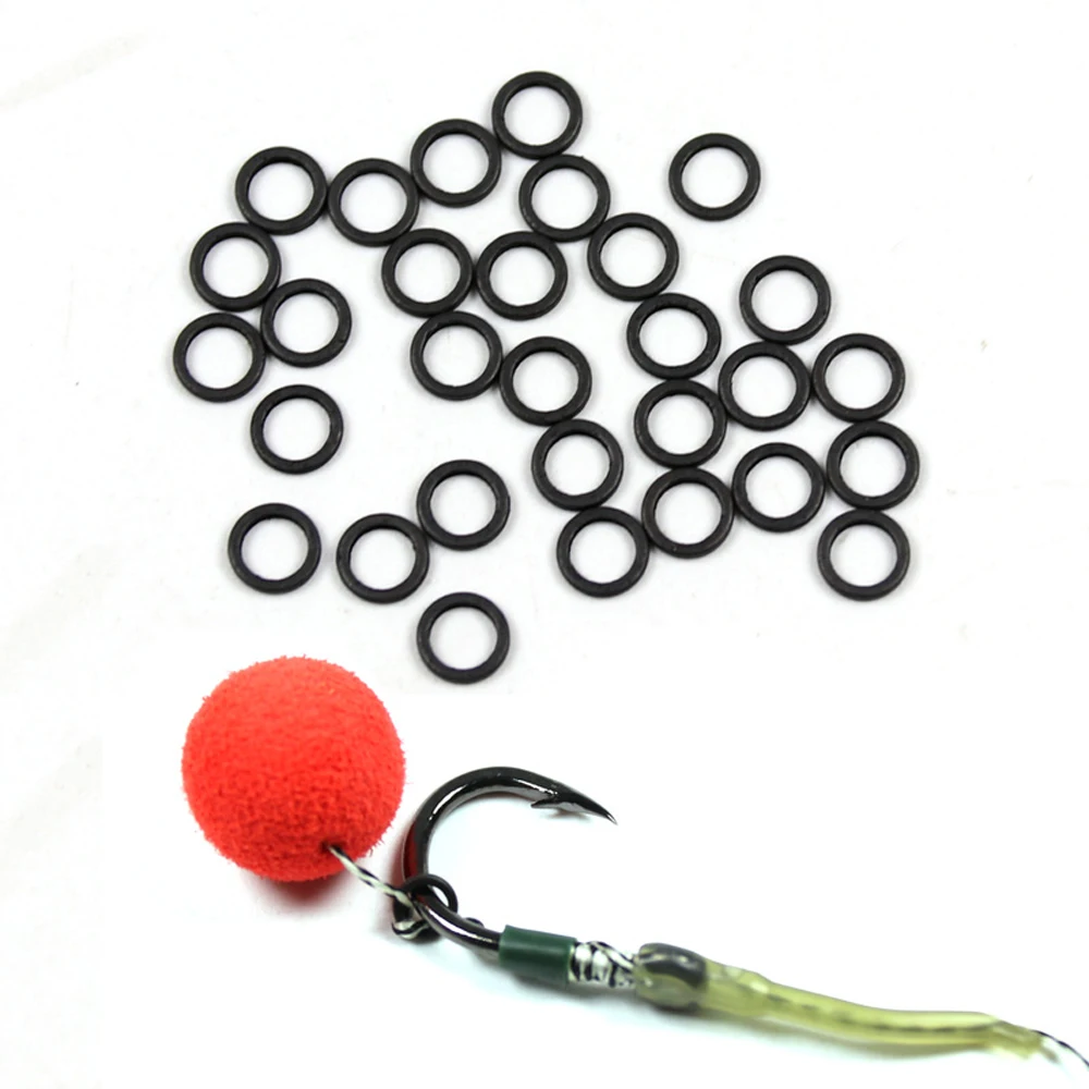 100 шт. аксессуары для ловли карпа плоская матовая черная мини-Rig Combi Rig всплывающее