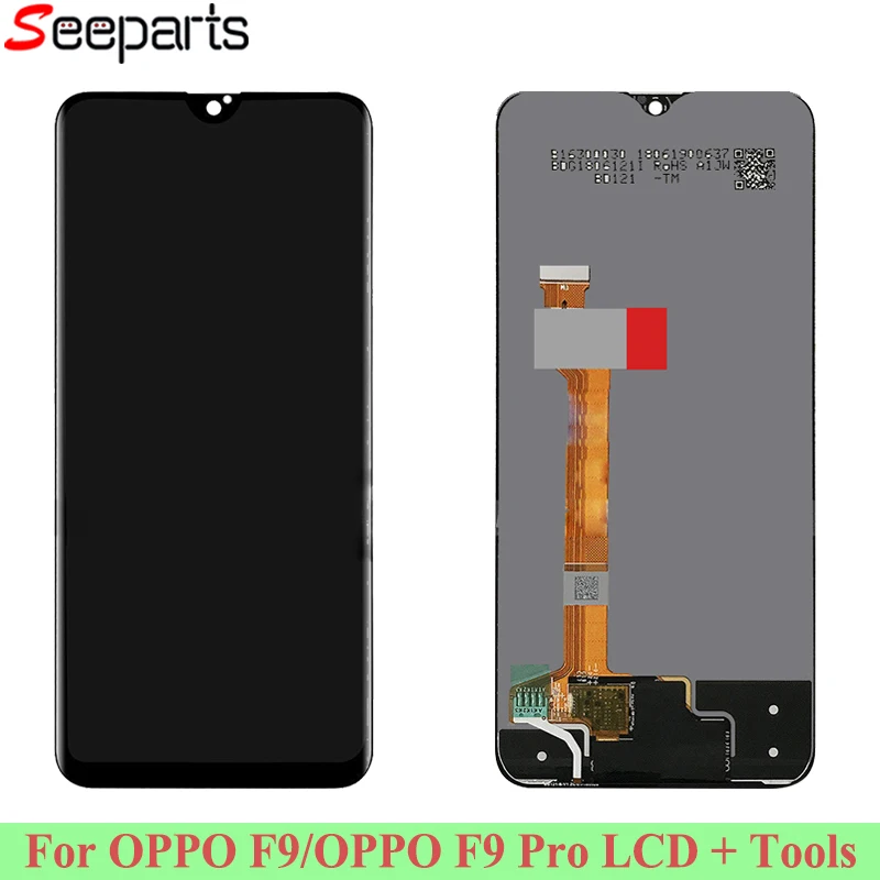 6 3 &quotOppo F9 LCD CPH1825 дисплей кодирующий преобразователь сенсорного экрана в сборе с