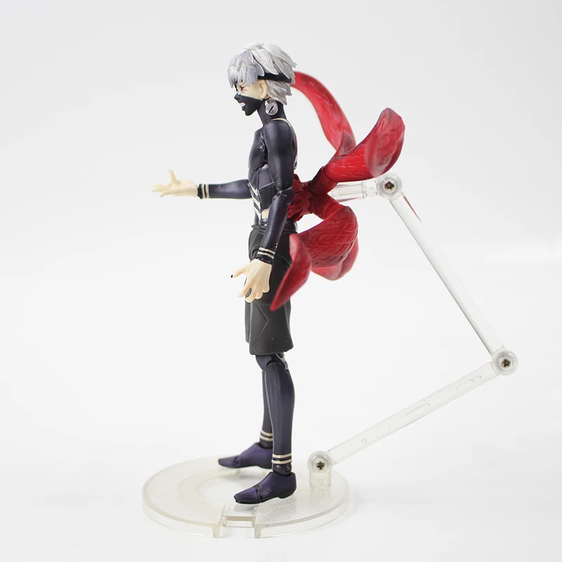 15 см Токийский Гуль Фигурки игрушки Ken Kaneki Пробуждение Ver. Шаржа PVC подвижная