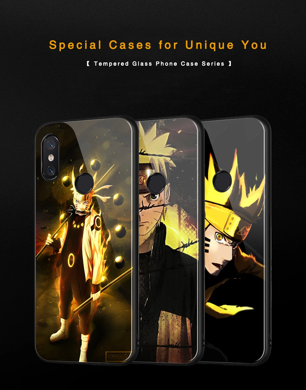 FinderCase для Xiaomi mi 9 чехол из закаленного стекла Жесткий Чехол "Наруто" чехол для Xiaomi mi 5 5S 9 8 SE lite mi x 2 2 s 3 Max 3