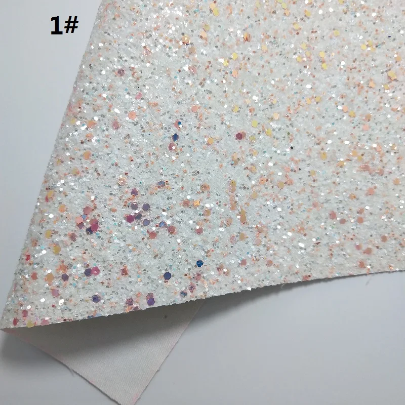 1 шт., 21X29 см, розовое золото, массивная блестящая кожа для изготовления луков, аксессуары LEOsyntheticoDIY S241 - Цвет: 1