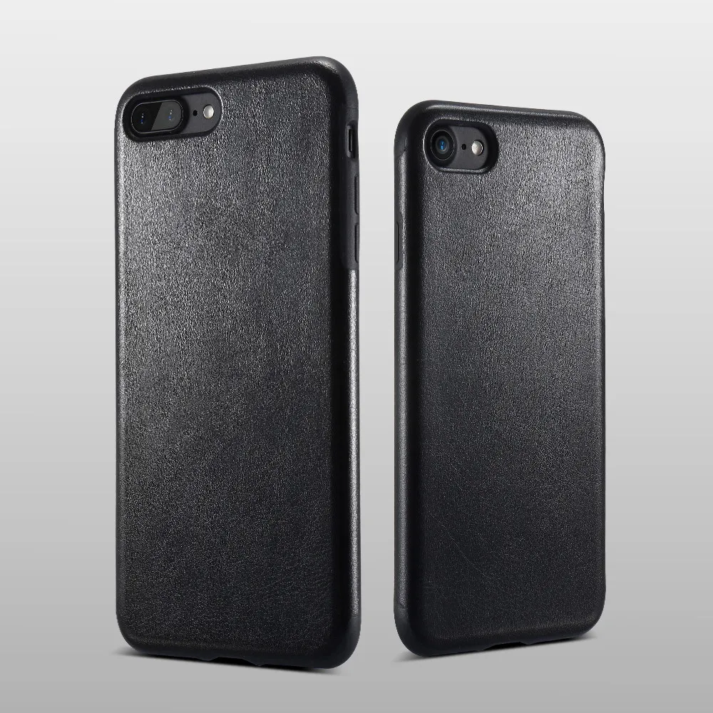 KISSCASE роскошные чехлы с рисунком Crazy Horse для iPhone X XS деловые 11 6 6s 7 8 Plus Кожаные