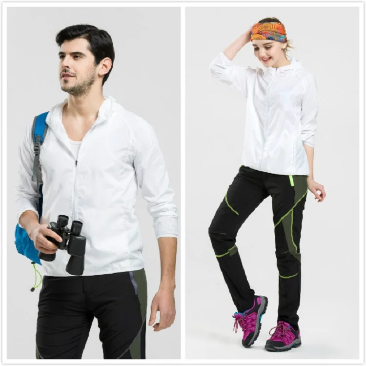 

LILL | Men&Women Anti-UV Jackets Hooded White Black Thin Summer Jackets Windbreaker 4XL Couple Outwear Coat Casual Jacket XAA031