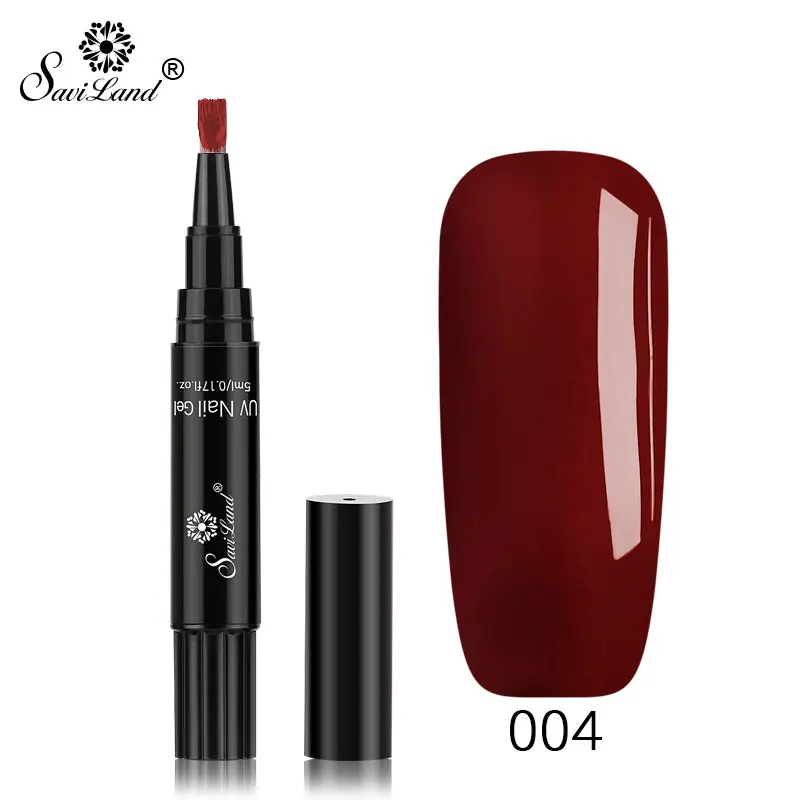 004 Soak off 60 Цвета 3 в 1 гель для ногтей Лаки Ручка лак гель для ногтей one step для ногтей, гибрид, 6 Вт УФ/светодиодный лак для ногтей Гель-лак для ногтей ручка - Цвет: 004