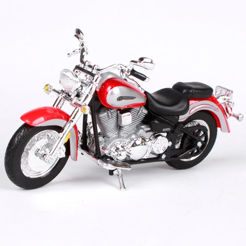 Maisto 1:18 2001 road star red литье под давлением для мотоцикла yamaha модель мотоциклетная