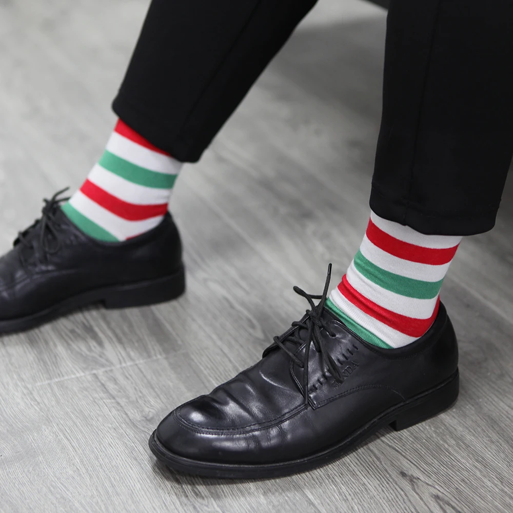 Match-Up new collection all cotton men colorful socks brand man socks , men socks stripe, cotton sock Free Shipping