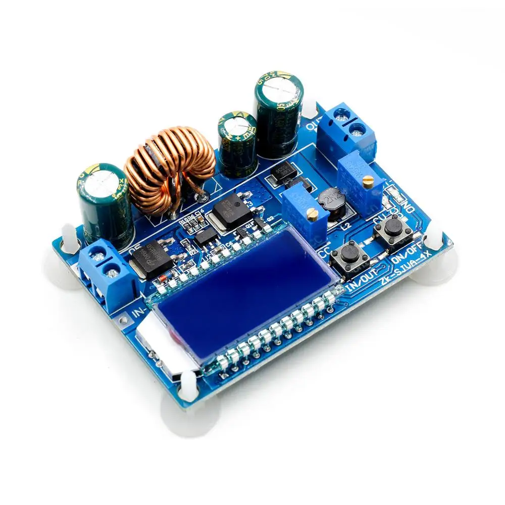 50 Вт DC 5,5 V-30 V модуль ldo понижающего Step Up Повышающий Модуль источника питания постоянного Давление ЖК-дисплей цифровой Дисплей регулируемая плата