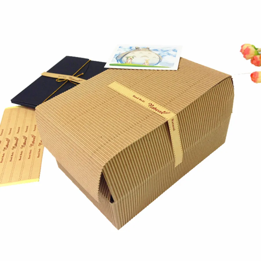 300 шт./лот винтажная натуральная серия крафт бумага ручной работы Уплотнительная