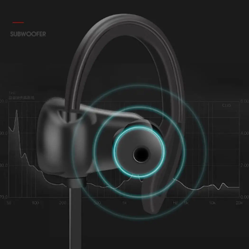 Общие беспроводные Bluetooth стерео наушники вкладыши спортивные простой дизайн и