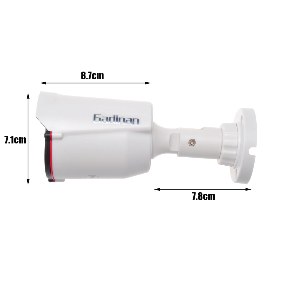 Gadinan аналоговый 800TVL/1000TVL опционный CMOS цветной HD 3 6 мм объектив Массив IR Cut ночного