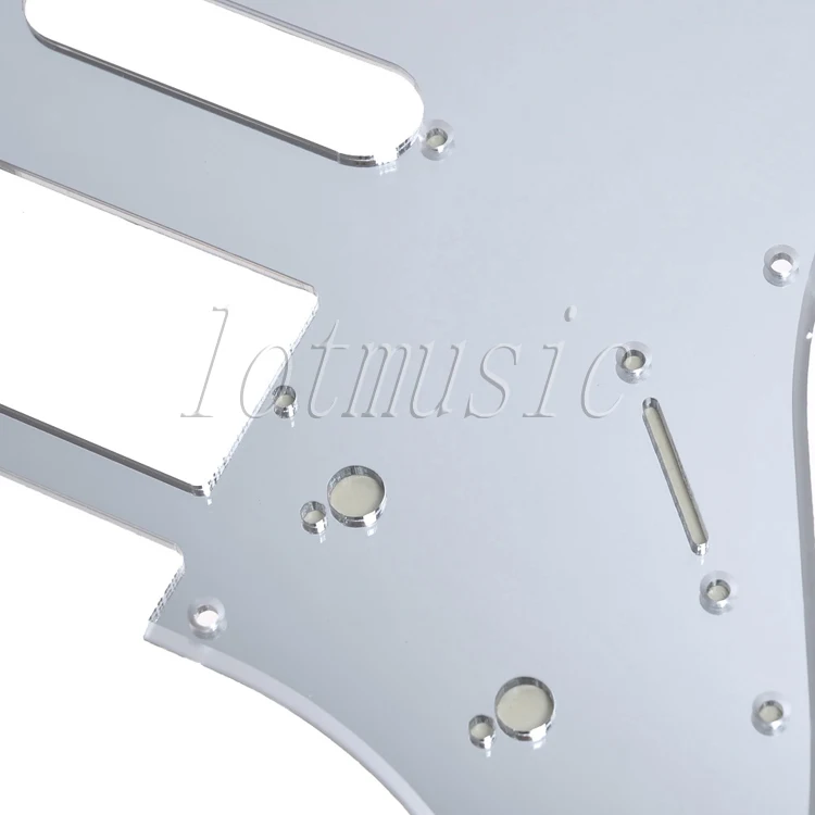 2 шт. зеркальная гитара маркер для Fender Strat Гитара Замена H S Пикапы|guitar pickguard|mirror
