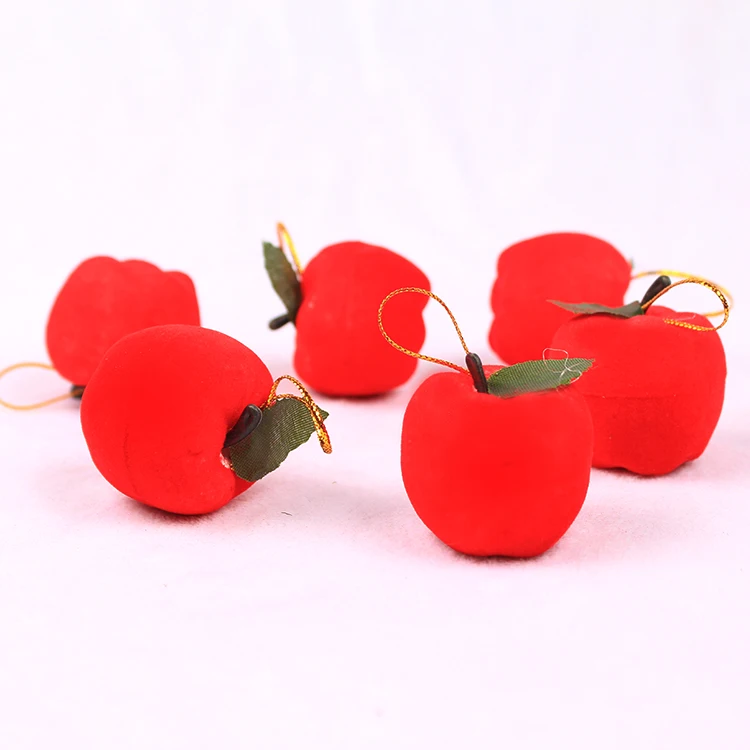 Новогоднее Украшение Поставляет пены стадо печати для Apple Красный Маленький