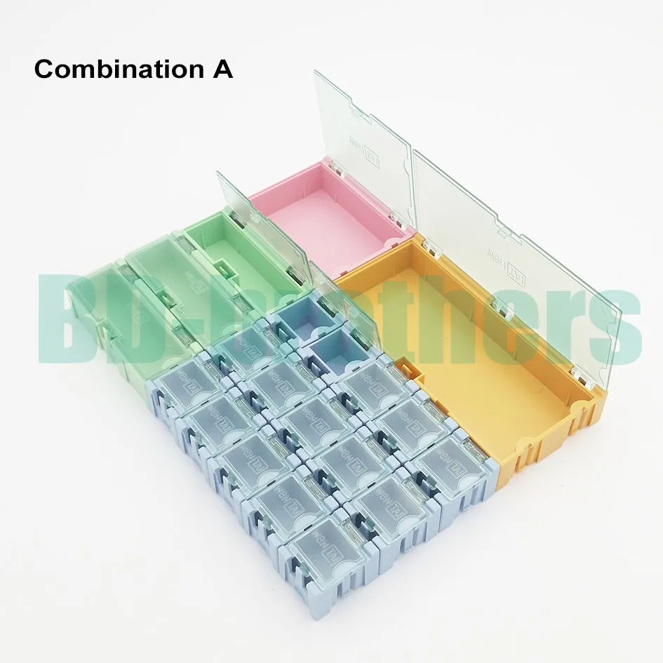 20 шт./компл. оригинальный бокс для хранения компонентов квадратная плата коробки