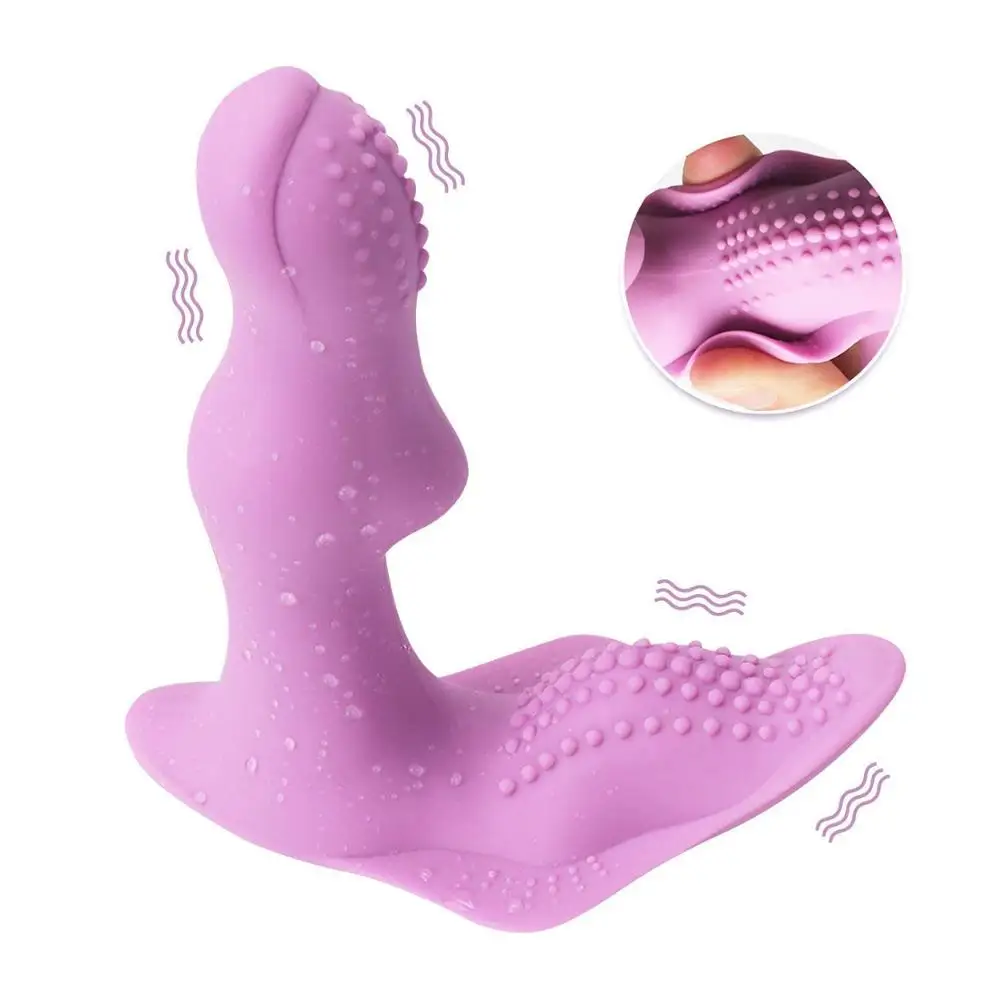 Стимулятор клитора бабочка вибратор G Spot вибрационный массажер интимные игрушки