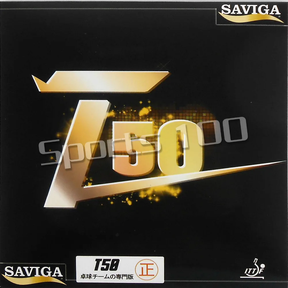 Saviga T50 пипсы в настольный теннис резиновый с губкой H50 2 мм красный|Ракетки для