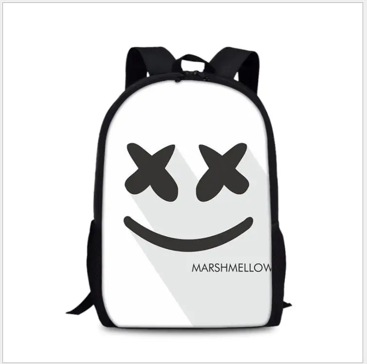 DJ Marshmello Guy школьная сумка для подростков мальчиков и девочек детский