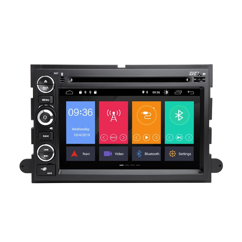 2 Din Android 9,0 автомобильный dvd-плеер для Ford F150 F350 F450 F550 F250 Fusion Expedition Mustang Explorer Edge экран Радио 2+ 32 ГБ