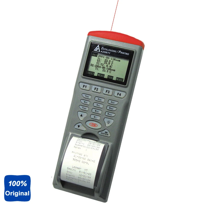 Портативный ИК Температура Регистраторы инфракрасный термометр Темп