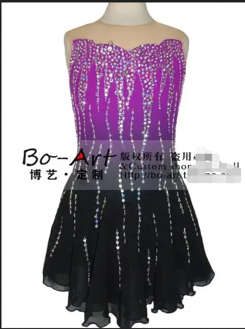 Женские платья для соревнований по катанию на коньках оригинальные костюмы