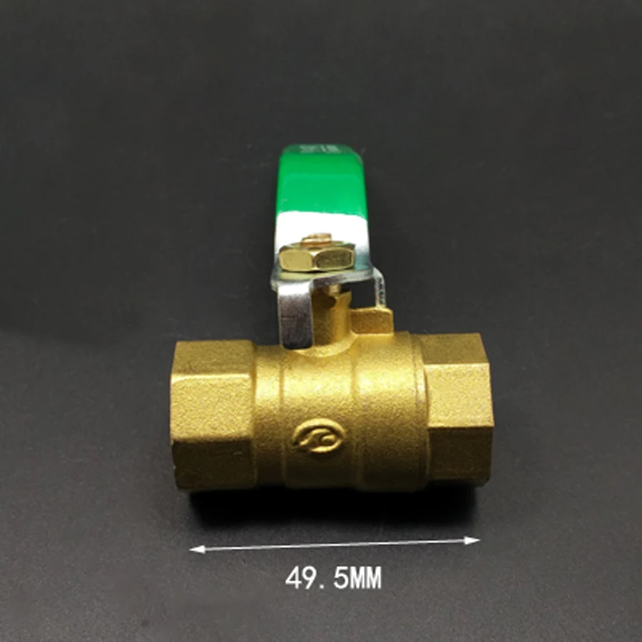 

DN15 1/2" BSP Female Mid-Body Brass Ball Valve Water Gas With Handle