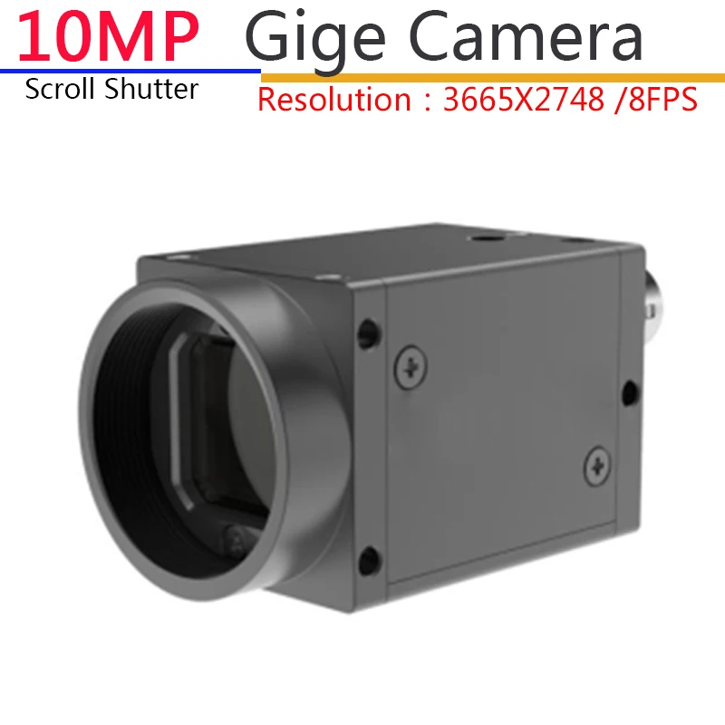 Гигабитная GIGE 10MP промышленная камера + система конфигурации аппаратное видение