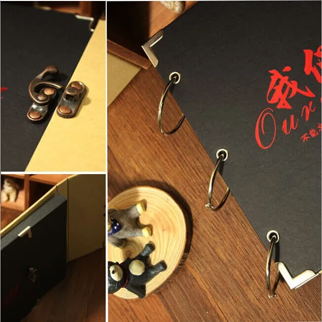 10 дюймовый Свадебный фотоальбом ручной работы винтажная фоторамка для