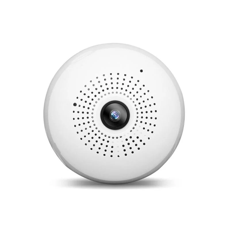 Панорамная 3D лампа Беспроводная IP камера WiFi 1080P HD рыбий глаз домашняя камера безопасности 360 градусов ночного видения сильная функция