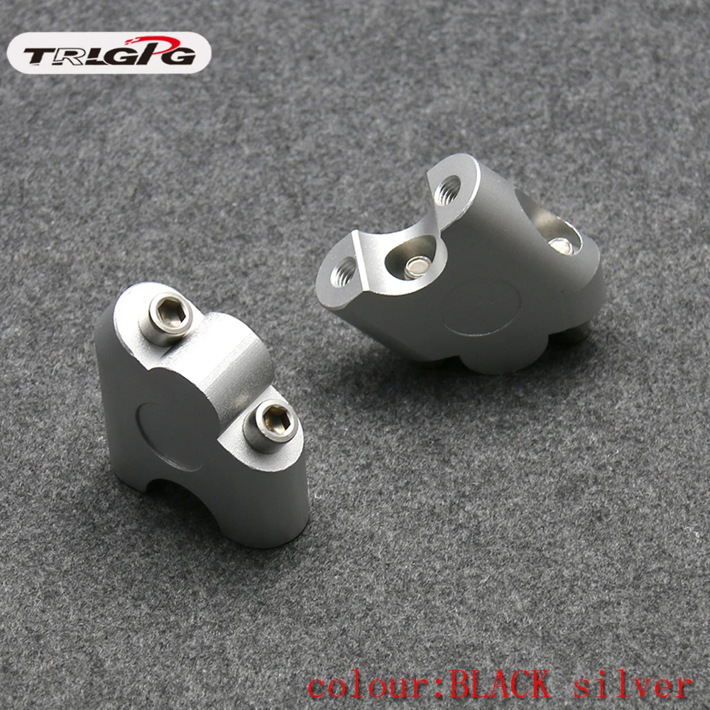 Анодированный 2 дюймовый Поворотный руль для мотоцикла универсальный зажим руля