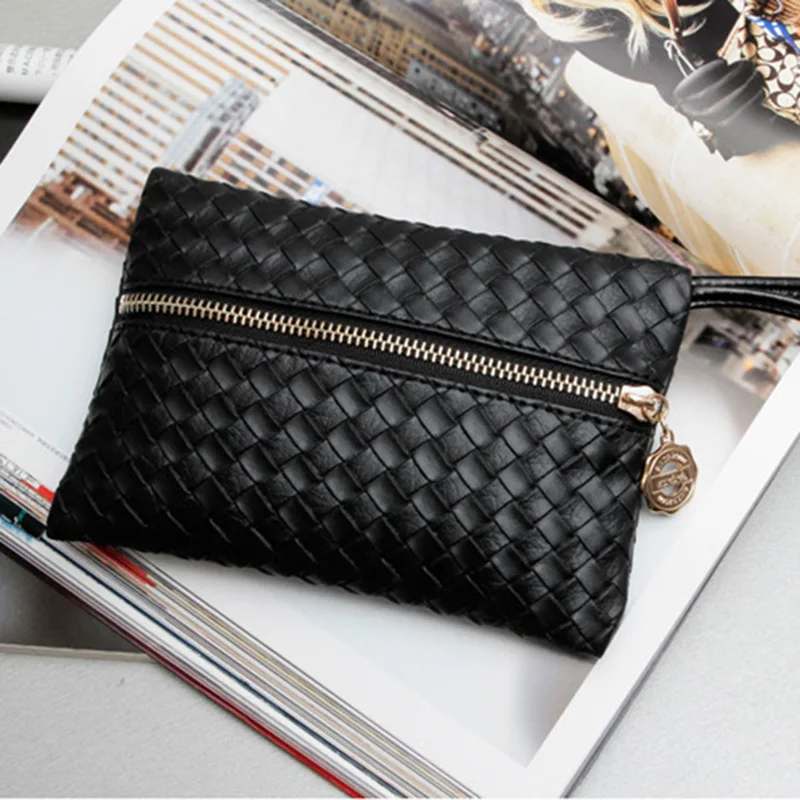 Короткий дизайнерский портфель от известного бренда женский кошелек Женский для