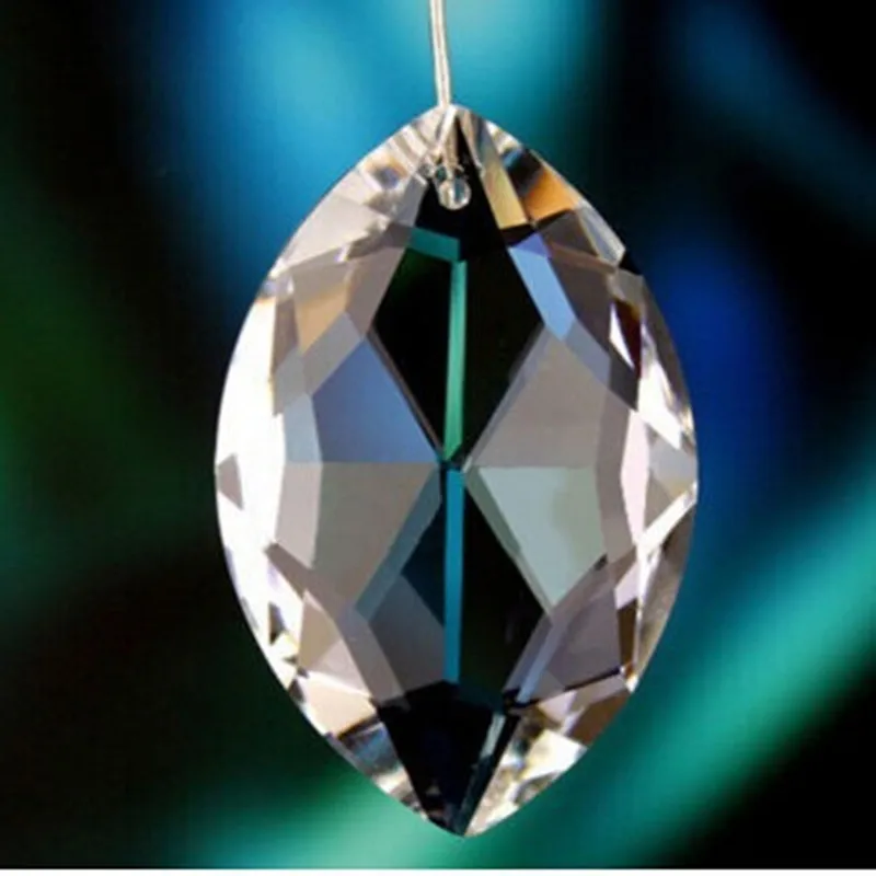 

Eye Horse 30pcs 38mm Clear Color Crystal Prism Chandelier Faceted Pendants Prism Pendant Crystal Chandelier Parts For Lighting