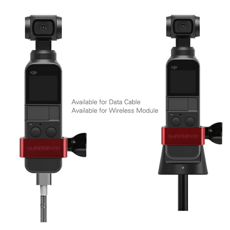 Алюминиевый адаптер для DJI OSMO карманного ручного шарнира камеры металлический расширяющийся Адаптер Gopro штатив модуль расширения рюкзак зажим