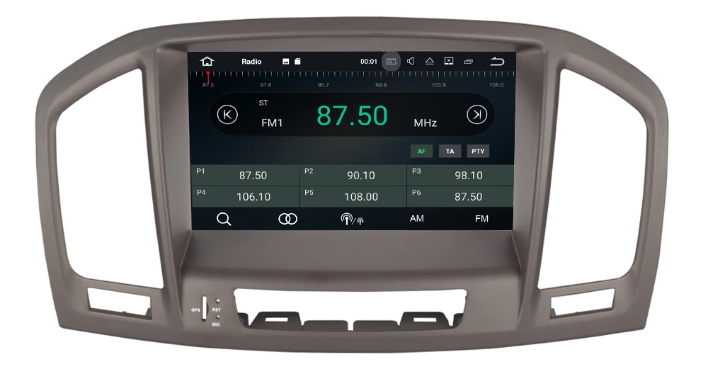 IPS 7 "Восьмиядерный Android 8 0 автомобильный DVD GPS плеер для Opel Vauxhall Holden Insignia 2008-2013