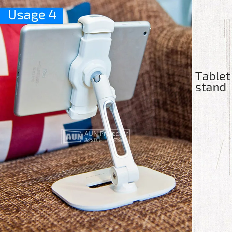 AUN Projector Bracket Adjustable Holder. Support Projection onto the wall or Ceiling. Stand SDJ3Y | Электроника