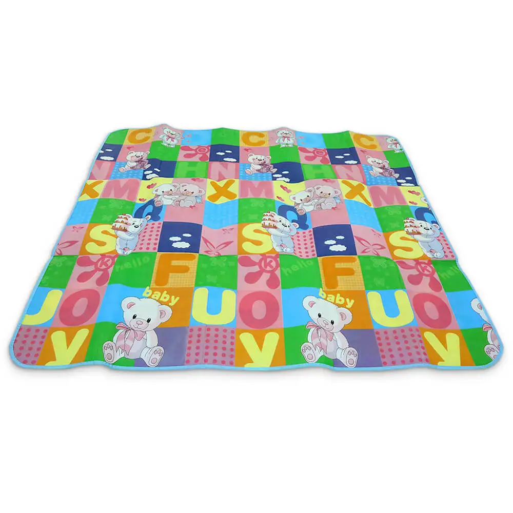 Maboshi 200x180 см двухсторонний мягкий пенопластовый коврик для ползания маленьких