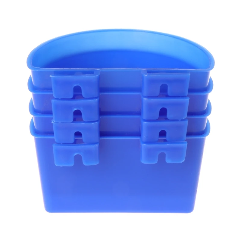 Новинка 4 шт. зернистость еда кормление птиц попугаев подвесная клетка