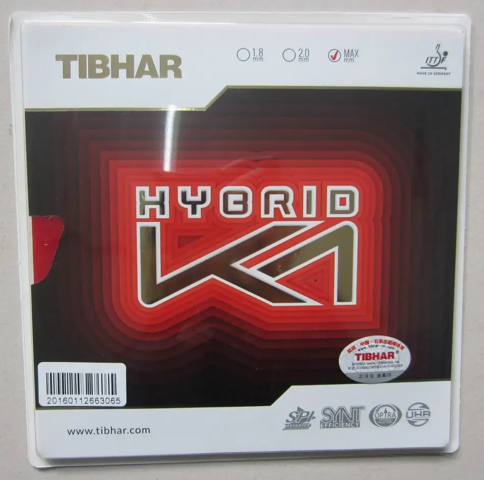 Tibhar Hybrid K1 оригинальные прыщи для настольного тенниса резиновая липкая Резина