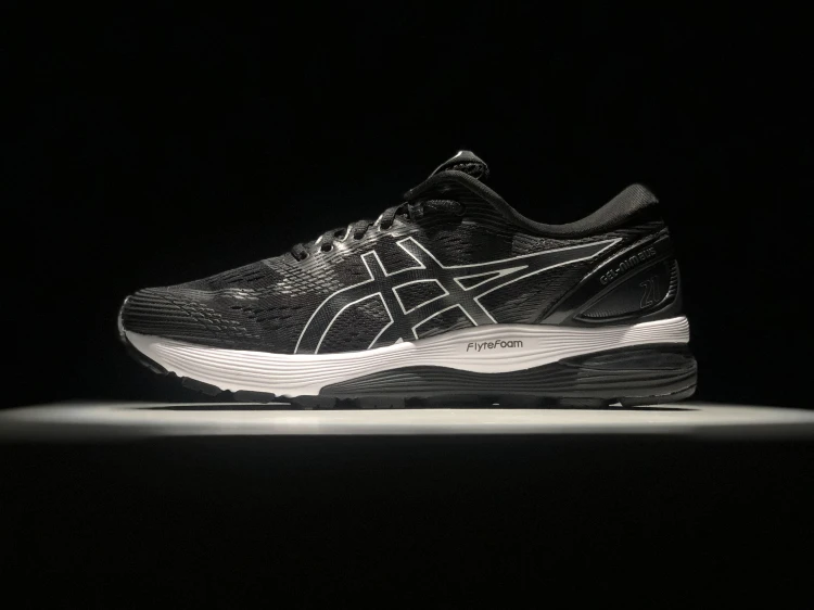 Новые оригинальные мужские кроссовки ASICS GEL-Nimbus 21, устойчивые кроссовки для бега, дышащие спортивные кроссовки Asics