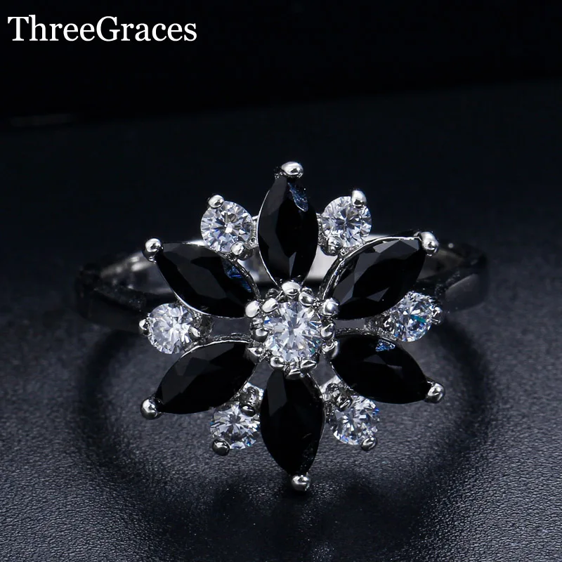 ThreeGraces новый дизайнер Австрийский Кристалл женские вечерние ювелирные изделия