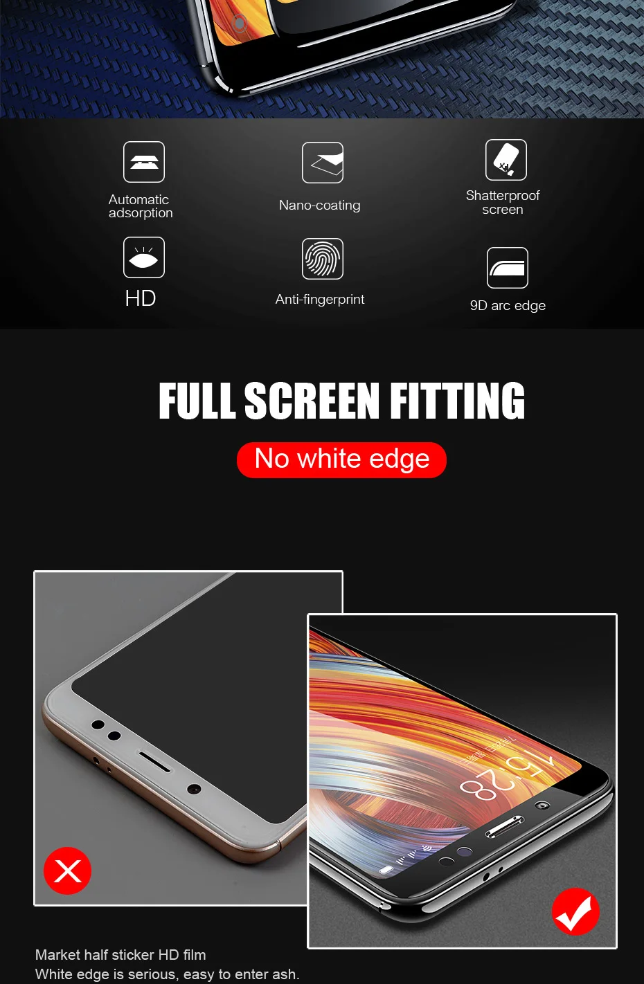 9D полное покрытие из закаленного стекла для Xiaomi Redmi Примечание 5A Note 5 5 Plus защитный стеклянный чехол для Xiaomi Redmi Note 5 Pro стеклянная пленка