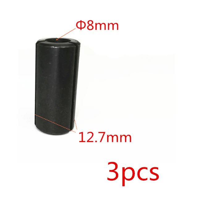 12.7-8mm 3pcs 1,2 ''1/4'' 3/8 ''6 мм 6,35 мм 8 мм 9,52 мм 12 мм 12,7 мм втулка конусная Зажимная гайка Замена для патрона маршрутизатора Makita RP2300 RP2301 RP2301 - Цвет: 12.7-8mm 3pcs