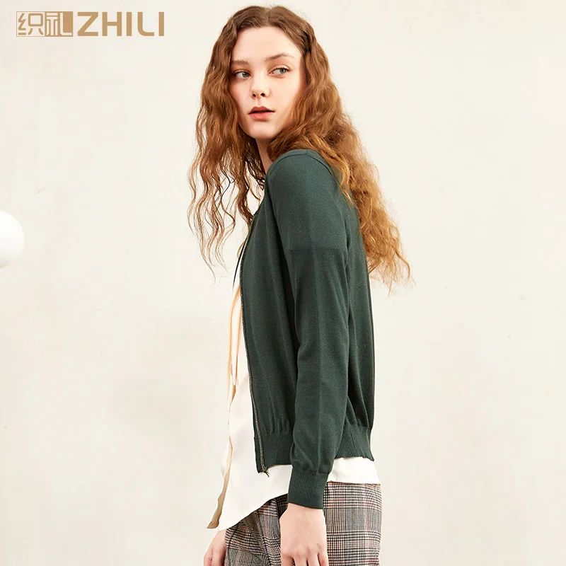 Женский кардиган свитер ZHILI S 4XL весна 2019| |