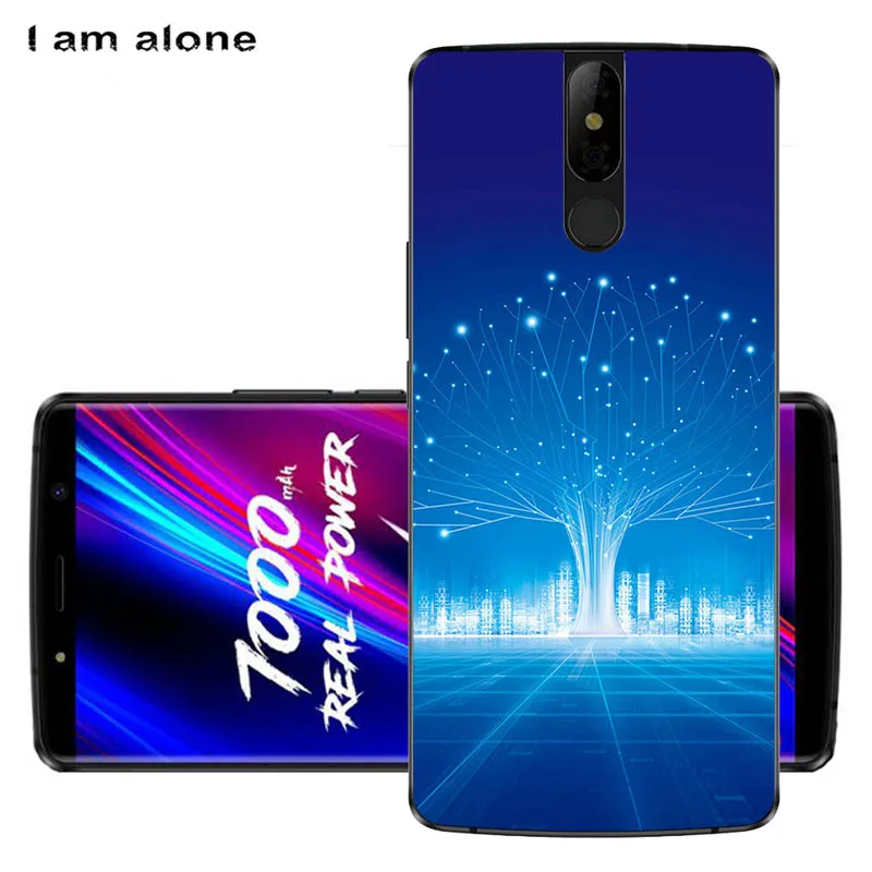 Чехлы для телефонов с надписью I am alone для Leagoo power 5, 5,99 дюйма, мягкие чехлы из ТПУ для мобильных телефонов с мультяшным принтом для Leagoo power, 5 сумок - Цвет: TPU H3