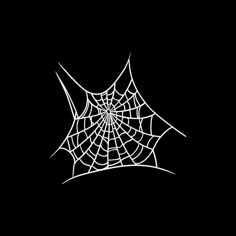 YJZT 15 см * 14 5 Ослепительная Cobweb Tarantula Nifty крутая виниловая наклейка автомобильная
